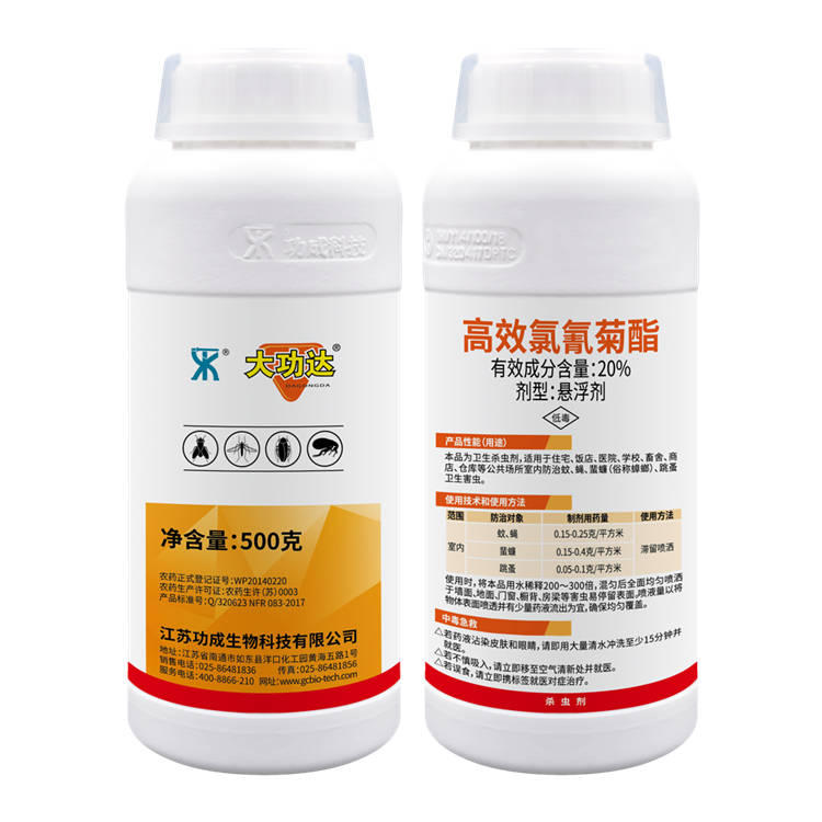 20%高效氯氰菊酯懸浮劑